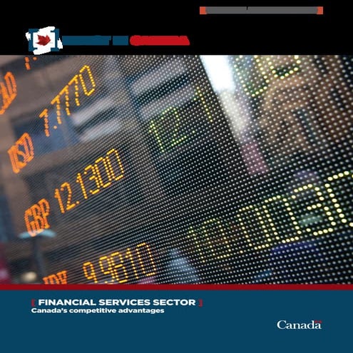 Financial services Canada 