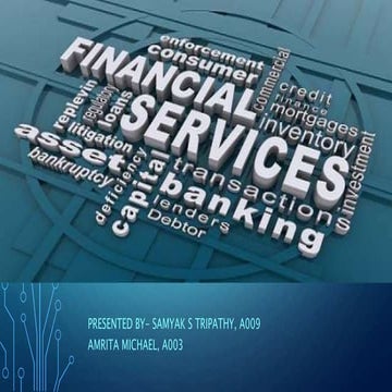 Financial services | PPTX