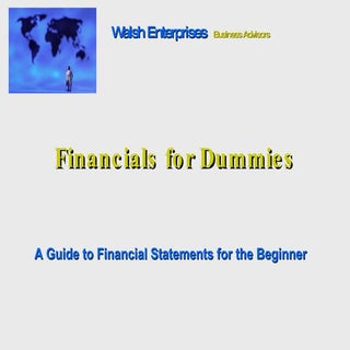 Financials For Dummies