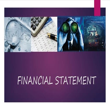 Financial statement