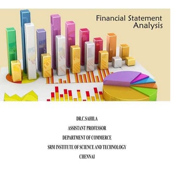Financial statement analysis