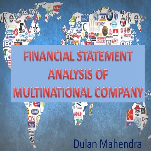 Financial statement analysis of multinational company - Dialog Axiata