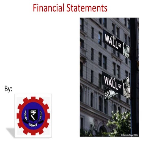 Financial Statements and Credit Analysis