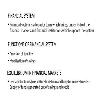 history and development of indian finance system | PPT