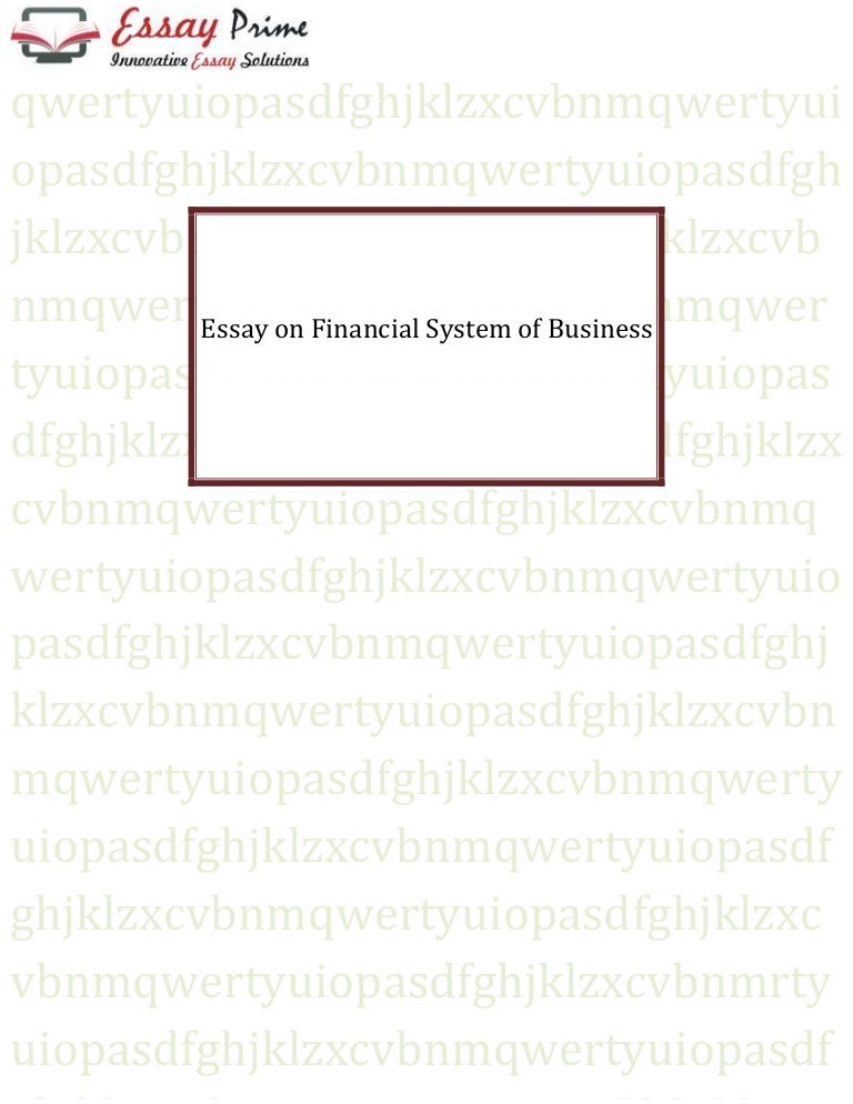 History of financial system picture