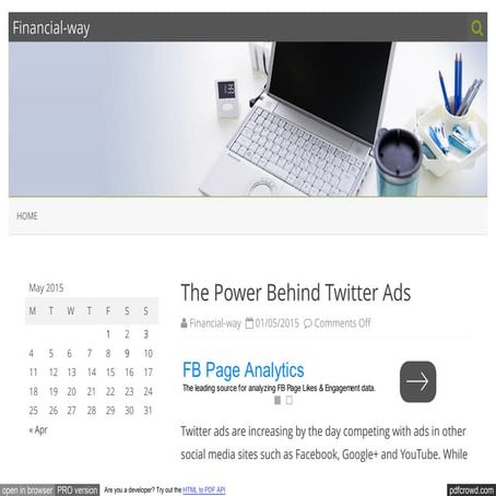 The Power Behind Twitter Ads