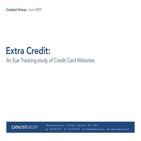 Extra Credit: Eye Tracking Finance Websites