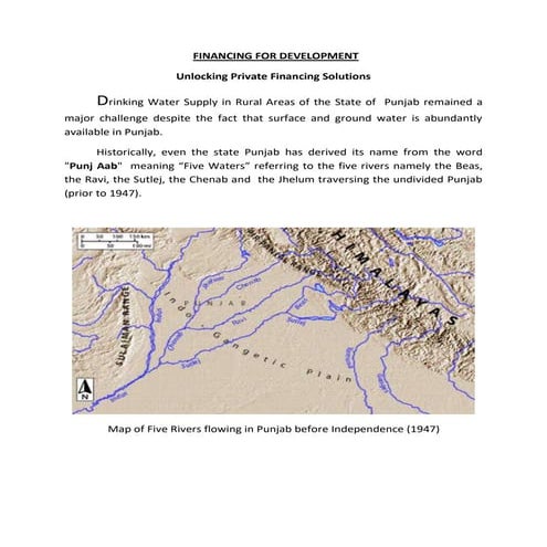 Financing 4 development