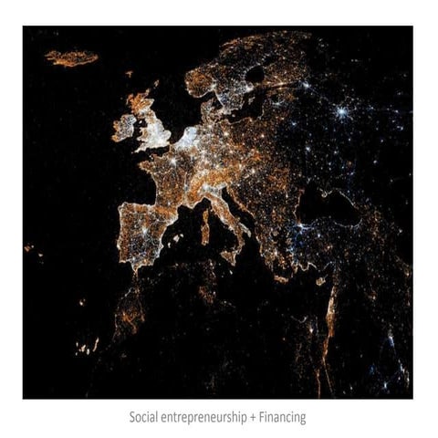 Financing and social entrepreneurship