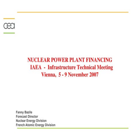 financing of nuclear power plants meet.ppt