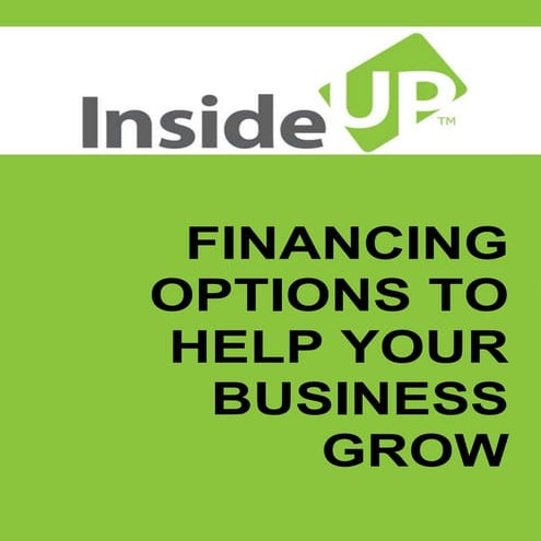 Financing options to help your business grow