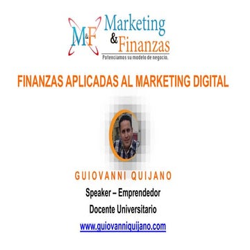 ¿ Cómo Aplicar las Finanzas al Marketing Digital ?