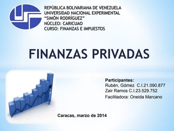 Finanzas privadas 2014 1