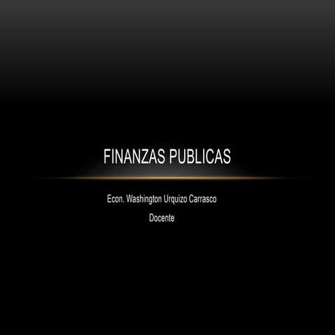 Finanzas publicas cap1