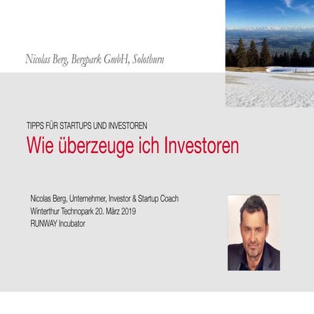 Finanzierung startup runway winterthur_march 2019