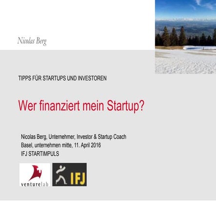 Finanzierung startup startimpuls basel_apr 2016