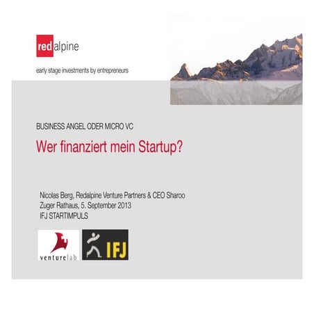 Finanzierung startup startimpuls zug sep 2013