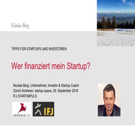 Finanzierung startup startimpuls zürich_sep 2016