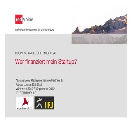Finanzierung startup venture apéro winti_sep 2012