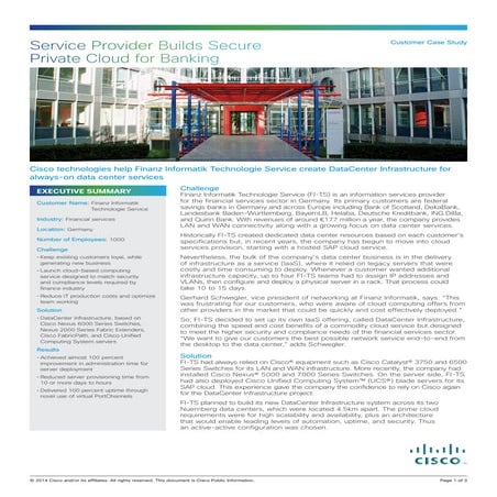 Finanz Informatik Technologie Service