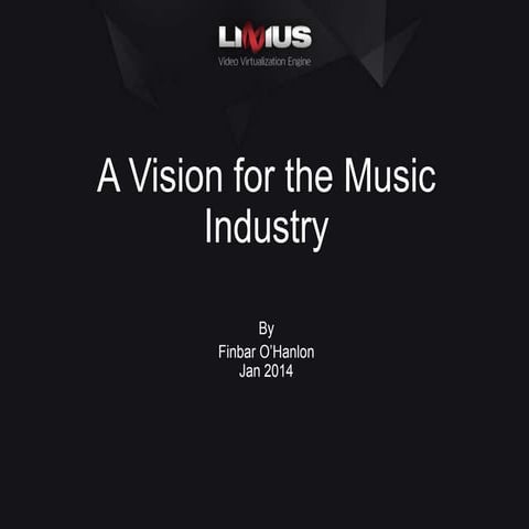 Finbar m usic industry vision 2014