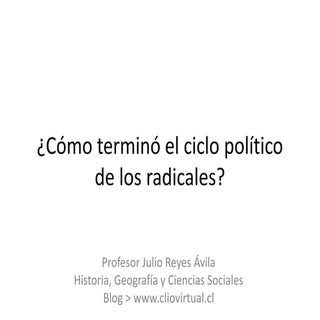 Fin ciclo radicalb