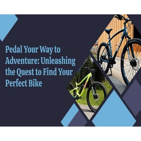 find the right bike