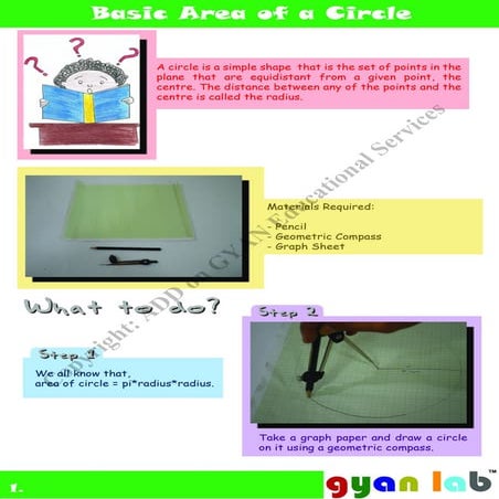 Find Area of Circle - Basics