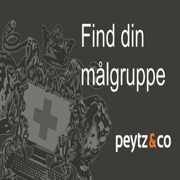 Find din målgruppe på nettet