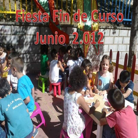 Fin de curso 2012
