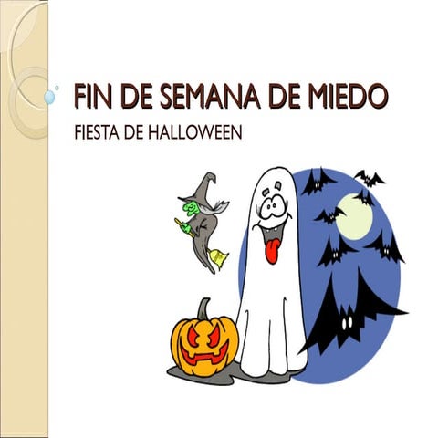 Fin de semana de miedo