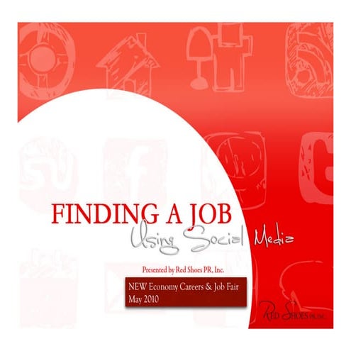 Finding a job using social media