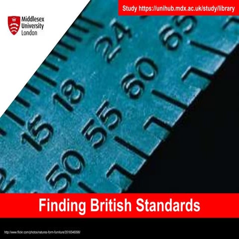 Finding British Standards