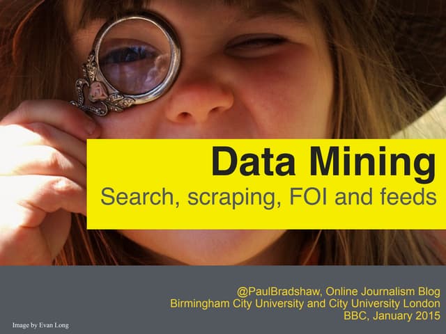 Finding data BBC 15