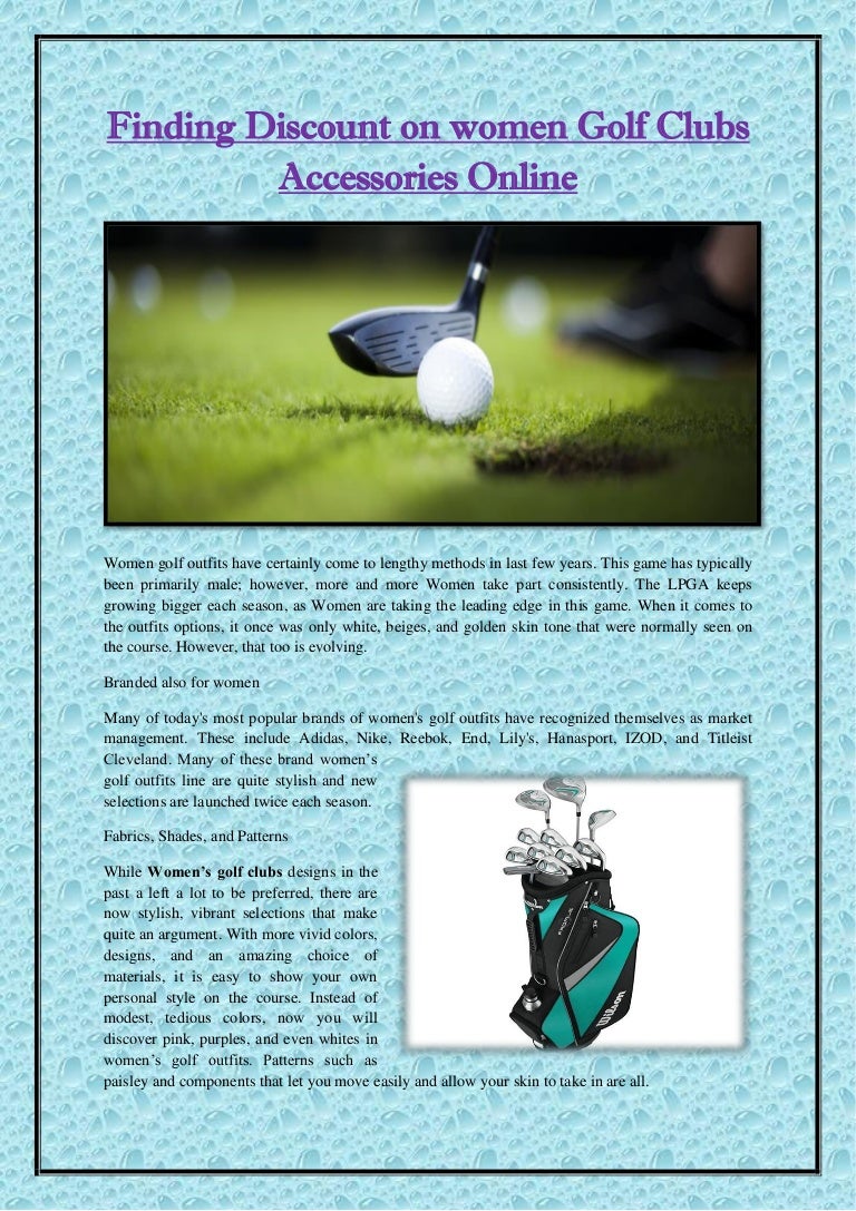 golf clubs online