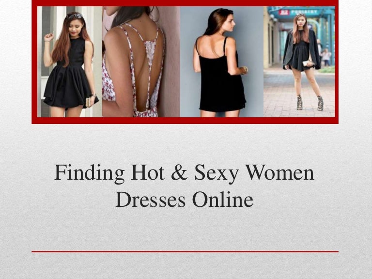 hot black dresses online