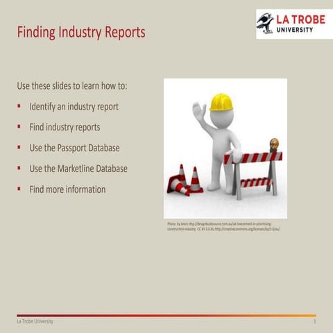 Finding industry reports