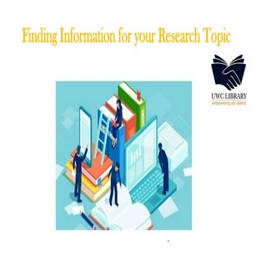 Finding Information on your Research Topic Searching CINAHL Plus (EbscoHost) 