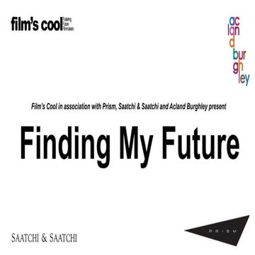 Film's Cool: Finding my Future presentation