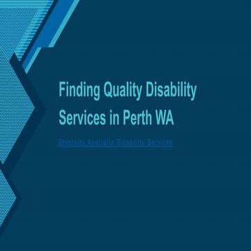 The Importance Of Disability Services | PPTX