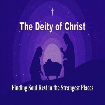 Finding rest in strange places 2 seth gatchell december 6  2020
