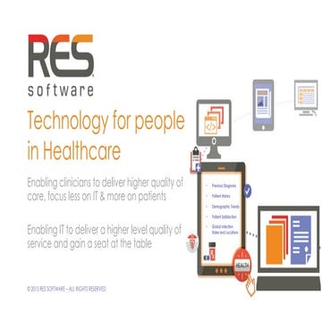 Technology for People in Healthcare