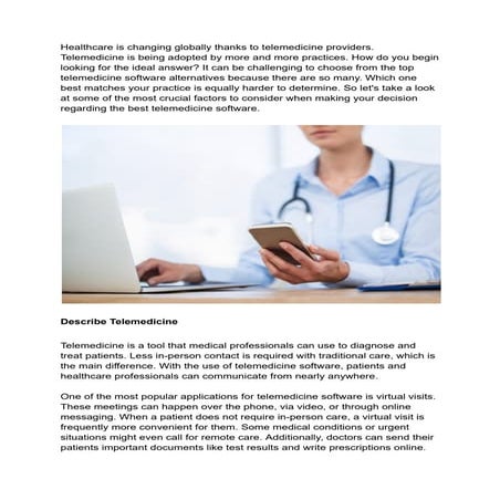 Key Features Every Remote Patient Monitoring Software Should Have | PDF