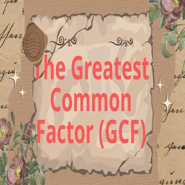 Finding the Greatest Common Factor (GCF).pptx