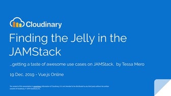 Finding the Jelly in the JAMstack