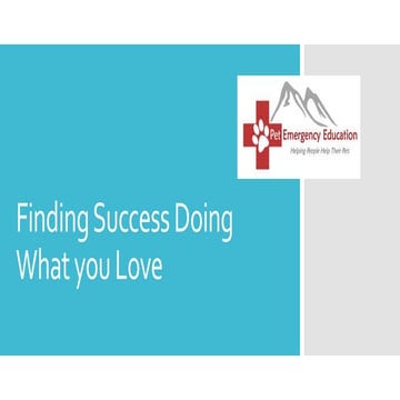 Finding Success Doing What you Love