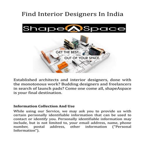 Find interior designers in india | PDF