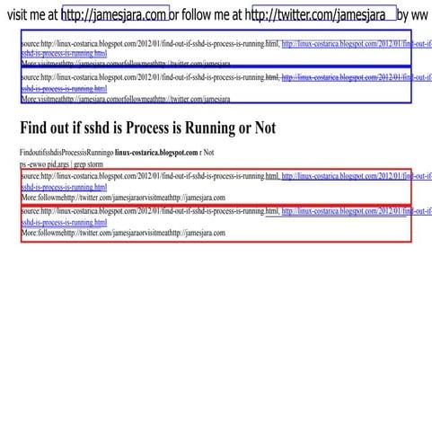 Find out if_sshd_is_process_is_running_or_not