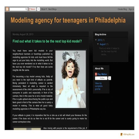 Top 3 Modeling Success Tips for Teens.pptx