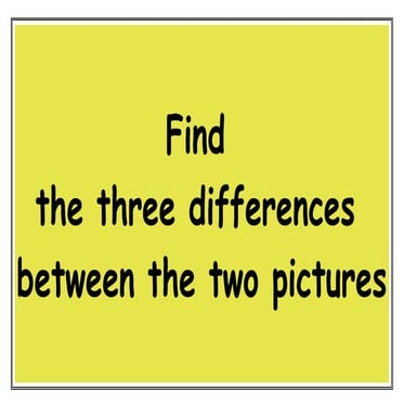 Find the differences - kids game